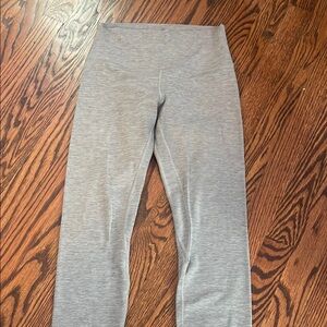 lululemon athletica Light Gray Leggings